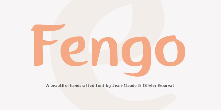 Шрифт Fengo